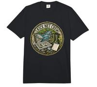 Kick Net Crew Muestreo de Invertebrados del Arroyo Comfort Colors Adult Heavyweight T-Shirt