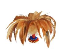 Kick Shuttlecock Game, Traditional Jianzi Toy, Lightweight Foot Sports Toy, Outdoor Fitness Activity, Fun Game for Kids, Teens, Adults, Backyard, School, Group Play, 7.48 Inches