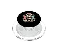 Kick Step Turn Repeat diseño Line Dance Country PopSockets PopGrip para MagSafe
