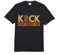 Kick The Dust Line, Amante del Baile, bailarín Occidental, Baile en línea Comfort Colors Adult Heavyweight T-Shirt