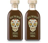 KICK THE RULES - Crema de Chocolate con Tequila - 15º - Botella de 0,7L - Tequila de Chocolate (Paquete de 2)