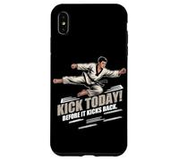 Kick Today Before IT Kicks Back Carcasa para iPhone XS MAX