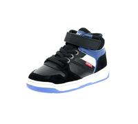 Kickado, Zapatillas Altas Mixtas, Color Negro y Azul, 24 EU