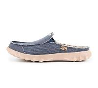 Kickback Chaise Classic - Zapatillas de Lona Ligeras para Hombre - Mocasines cómodos para Todo el día - Slip On o Slide en Calzado Casual para Hombre - Navy - EU45
