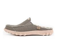 Kickback Chaise Classic Zuecos Mule sin Talón para Hombre - Slip-On Casual de Canvas - Cómodos para Interior y Exterior, Verano, Playa y Viajes, con Suela Antideslizante - Bruno Brown, EU 44