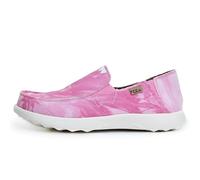 Kickback Couch 2.0 - Mocasines Ligeros de Lona para Hombre - Slip On Casual con Comodidad Todo el Día - Color Washedout Pink - Talla EU45