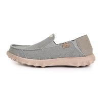 Kickback Couch Classic - Zapatos Hombre Lona Ligeras Slip On Mocasines - Casual Hombre Slips On o Slide In - Rocket Grey - EU41