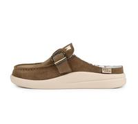 Kickback Frenchy para Mujer Penny Mule - Mocasin Slip On Women's Slider - Zapato Ligero de Ante - Plantilla de Piel Forrada de Espuma Confort - Zapatos Casuales de Verano