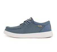Kickback Haven Shoes - Mocasines - Color Light Blue - Ligeros Zapatos Casual con Cordones para Hombre - Comodidad para Todo el día - Zapatillas Slip on Hombre - Talla EU41