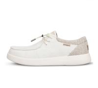 Kickback Haven Shoes - Mocasines - Color White - Ligeros Zapatos Casual con Cordones para Hombre - Comodidad para Todo el día - Zapatillas Slip on Hombre - Talla EU44