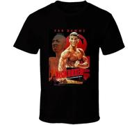 Kickboxer Jean-Claude Van Damme Movie Fan tee Round Neck Unisex Tops Men's 100% Cotton Short-Sleeve T-Shirts XL