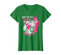 Kickboxing Chica Muay Thai | No Dejes Que la Cola de Caballo te engañe Camiseta, Mujer, Verde Kelly, L