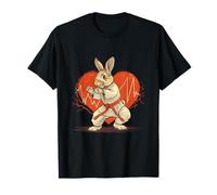 Kickboxing Conejo Karate Taekwondo Jiu-Jitsu MMA Bunny Camiseta
