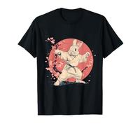 Kickboxing Conejo Karate Taekwondo Jiu-Jitsu MMA Bunny Camiseta