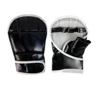 Kickboxing Half Finger, Open Palm Grappling Glove, Adorable Workout Accessories, Adjustable Sparring Gloves, MMA Training Gloves for Boxing Practice, Men Women, 8.07x5.51 Inches