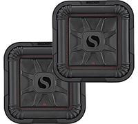 KICKER 2 subwoofers para Coche 46L7T102 de 10 Pulgadas 1000 W L7T Solo-Baric Subs L7T102 DVC de 2 ohmios