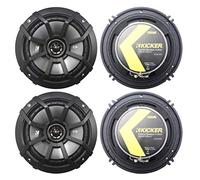 KICKER (4) 43 csc654 csc65 6,5 "6 - 1/2" Potencia con 1200 W Car Audio Altavoces coaxiales