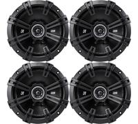 KICKER (4) 43DSC6504 DSC650 - Altavoces estéreo de 2 vías para coche de 6.5 pulgadas, 240 W, 4 ohmios DS650