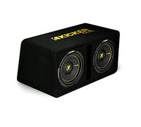 KICKER 44dcwc102 Dual Bass Reflex de Caja dcompc102 Negro