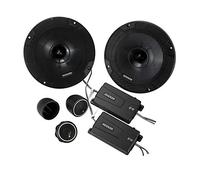 Kicker 46CSS654 CS-Series CSS65 Sistema de componentes de 160 mm con tweeters de 0.75 Pulgadas, 4 ohmios (par)