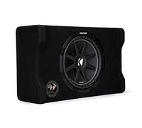 Kicker Subwoofer 48CDF124 Comp – 12 pulgadas, carcasa de disparo hacia abajo, 4 ohmios