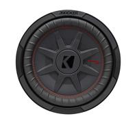 Kicker Coche Audio Comprt 10" Subwoofer Delgado Perfil Dual Voz Bobina 25-500Hz