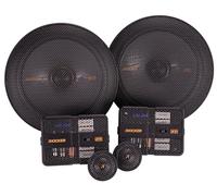 KICKER 51KSS6704 KS-Series Sistema de componentes de 6.75 pulgadas con tweeters de 1 pulgada, 4 ohmios, par