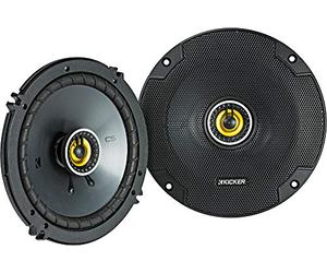 KICKER Par de Altavoces coaxiales 46CSC654 CSC65 de 6.5 Pulgadas, 6-1/2 Pulgadas, 600 W, 4 ohmios