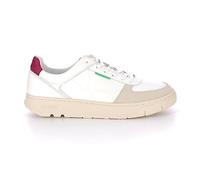Kickers Allow, Zapatillas Bajas Mixtas, Blanco Burdeos, 43 EU