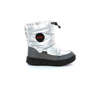 KICKERS Atlak Botas Cortas al Tobillo, Unisex Niños, Plateado (Dinero), 37 EU
