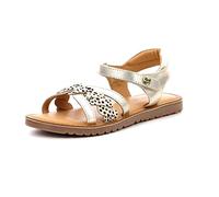 KICKERS Betty, Sandalia Niñas, Pony Dorado, 24 EU