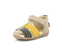 Kickers Bigbazar-2, Sandalias Niño, Amarillo Beige, 22 EU
