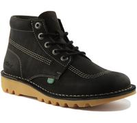KICKERS Botas Altas Unisex De Piel Con Cordones Blancas Talla EU 36-46