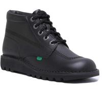 Kickers Botas Regreso Al Escuela Niños Hombre Hi Top Piel Niña Mujer Número 3-12