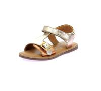 Kickers Diazz, Sandalia Niñas, Beige y Naranja, 34 EU