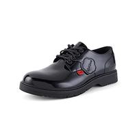 Kickers Finley Lo, Zapatos para Uniformes de Escuela Mujer, Black, 41 EU