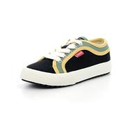 KICKERS GEECK, Zapatillas Unisex niños, Noir Vert, 25 EU