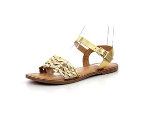 Kickers Kick Dash, Sandalias Planas Mujer, Dorado, 37 EU