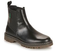 Kickers Kick Deckfit, Botas Estilo Chelsea Mujer, Negro, 38 EU
