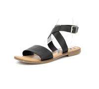 KICKERS Kick Gimik, Sandalia Mujer, Negro, 37 EU
