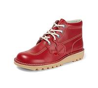 Kickers - Kick Hi, Botas Clasicas Hombre, Rojo (Red/Lt Cream Rd/CRM), 39 EU