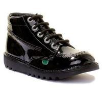 Kickers Kick Hi Joven Talla 36-39 En Negro Talla UK 3 - 6