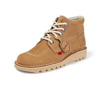 Kickers - Kick Hi, Mocasines Hombre, Marrón (Tan/Lt Cream Tan/Lt Crm), 39 EU