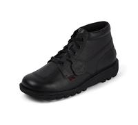 Kickers Kick Hi Tab Leather, Botas Cortas al Tobillo Hombre, Black, 39 EU