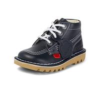 Kickers Kick Hi Zip, Botas Cortas al Tobillo Unisex niños, Blue, 23 EU