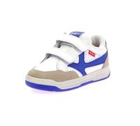 Kickers Kick Kagal, Zapatillas Unisex niños, Blanco Rotura Azul, 34 EU