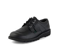 Kickers Kick Lo Vegan Synt Au Blk, Derby Unisex Adulto, Leather Alternative Black, 39 1/3 EU