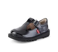 Kickers Kick T, Sandalias con Tira Vertical, Negro (Black), 37 EU