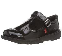 Kickers Kick T, Zapatos para Uniformes de Escuela, Negro (Patent Black), 39 EU