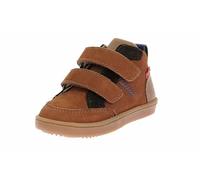Kickers Kick Wetykro, Zapatillas Unisex niños, Marrón Camel Azul, 22 EU